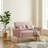 47.6 inch Faux Leather Sofa,Small couch for Small Spaces-1269860053