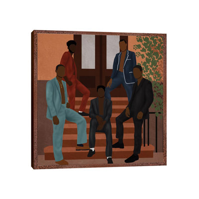 The Colour Is Black by Sarah Dahir - Painting on Canvas