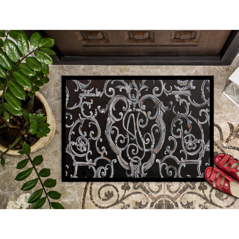 Hearon Non-Slip Outdoor Doormat, Rectangle 2' x 3'