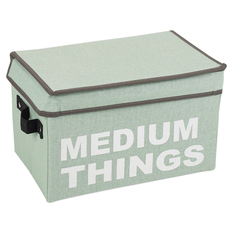 Symple Stuff Fabric Decorative Bin