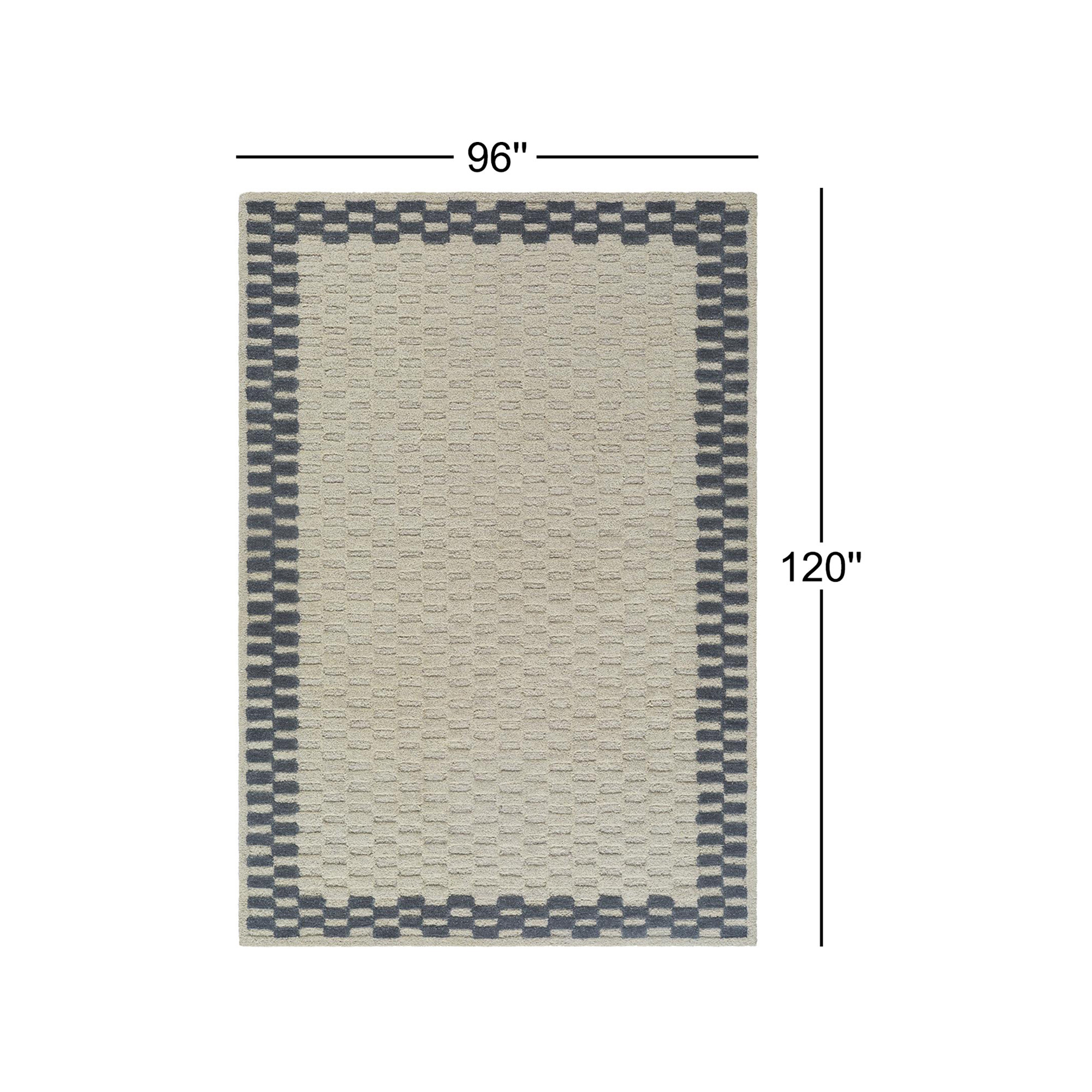 Horstman Hand Tufted Area Rug, Rectangle 8' x 10'