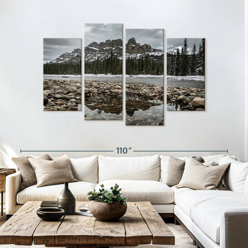 Alvord Chilly Castle Mountain, 54" H x 84" W