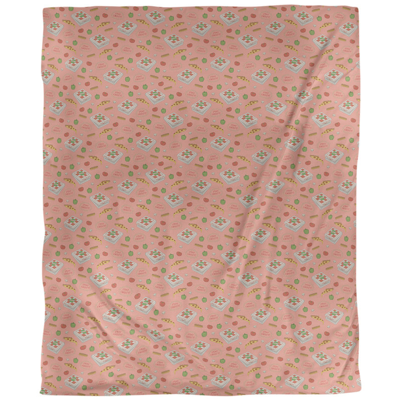 Tissu pizza, Orange, L 54 po x l 36 po, Lin naturel paloma