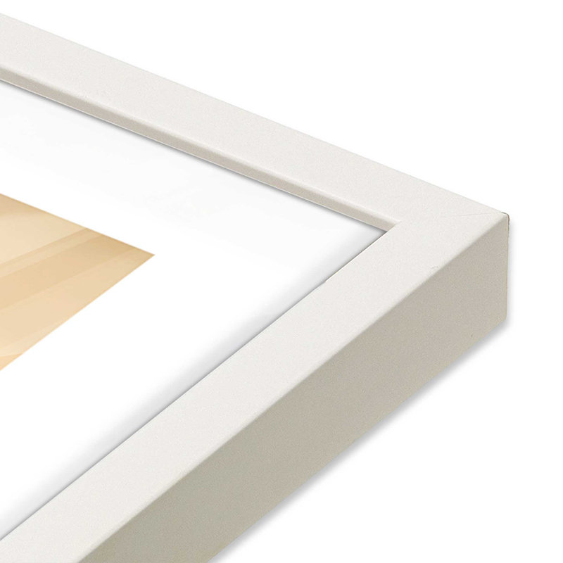 «Through The Mountain Pass II», Blanc opaque, H 13,75 po x l 13,75 po