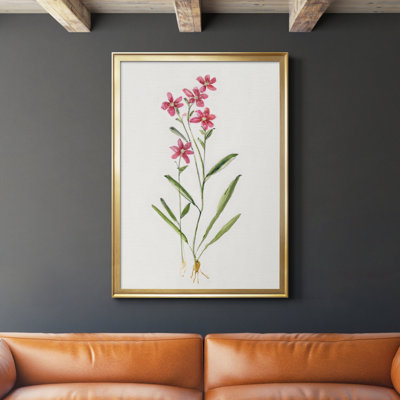 Delicate Pink II - peinture sur toile encadrée