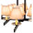 Brevan 12 - Light Dimmable Geometric Chandelier