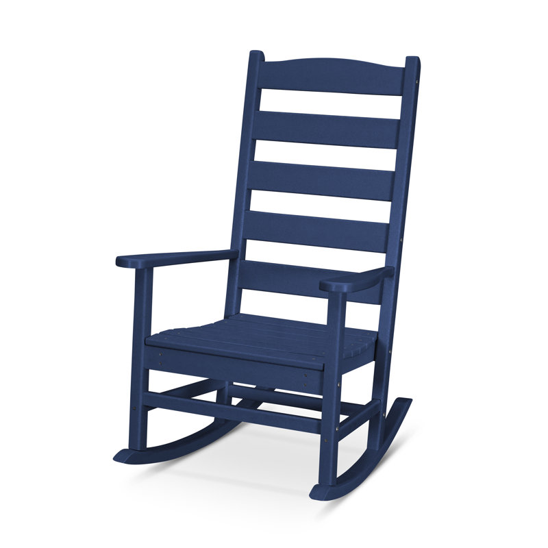 Chaise berçante POLYWOOD, Marine