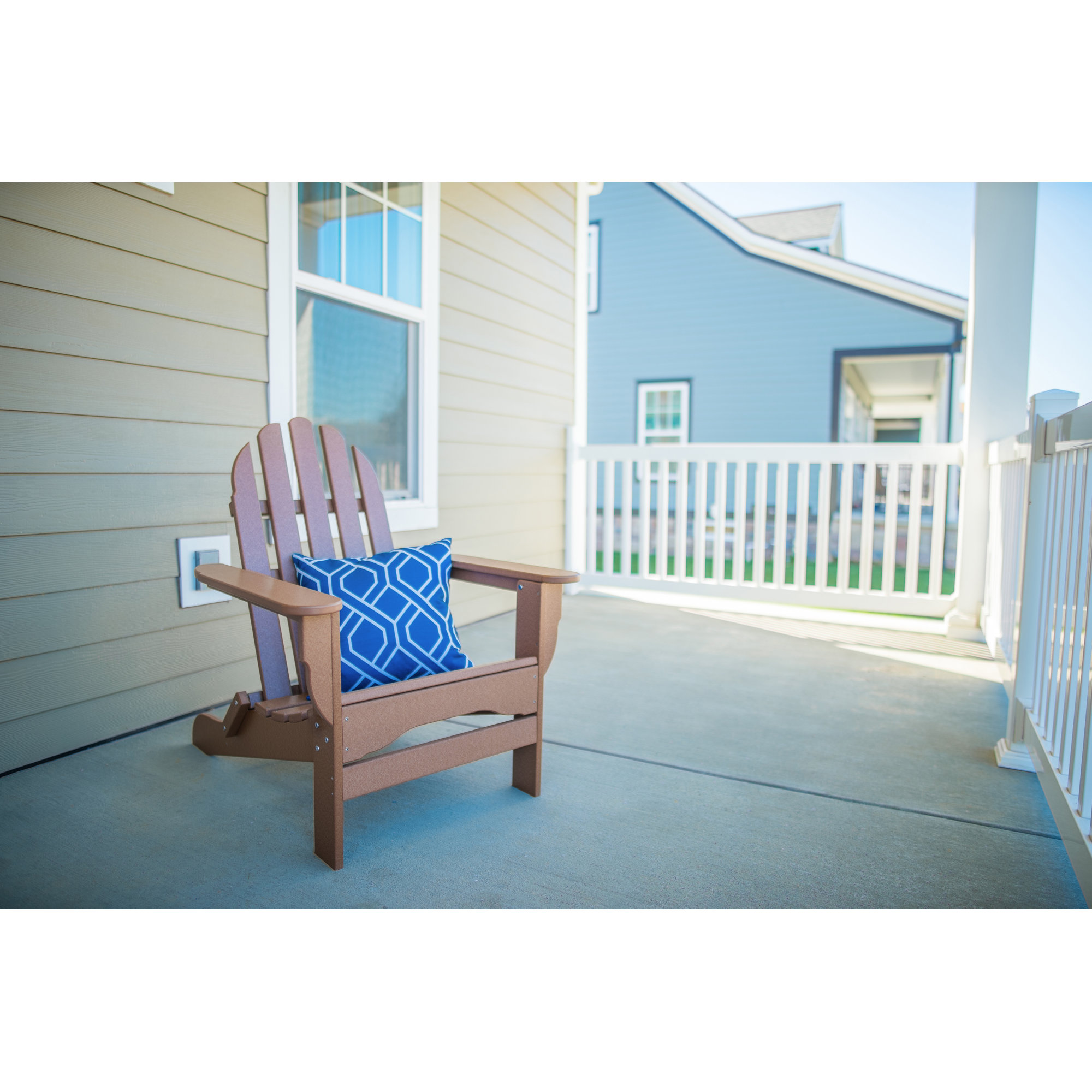 Leighton Outdoor Adirondack Chair, Teak