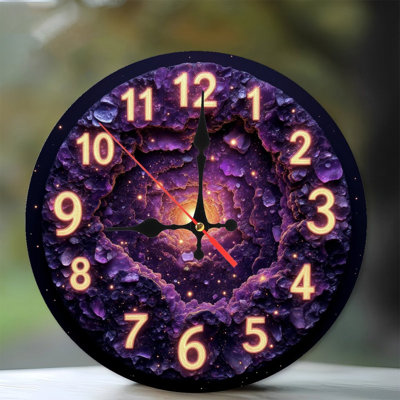 Horloge sur portail géode cosmique