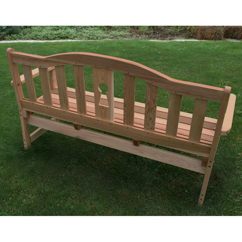 Banc de jardin en bois Cedar Benches, 2 pi, Teinture / scellant cèdre
