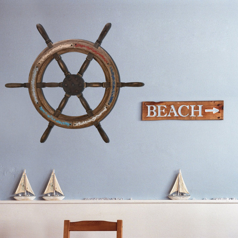 Wooden Ship Wheel (s), 27'' H x 26'' W x 2'' D