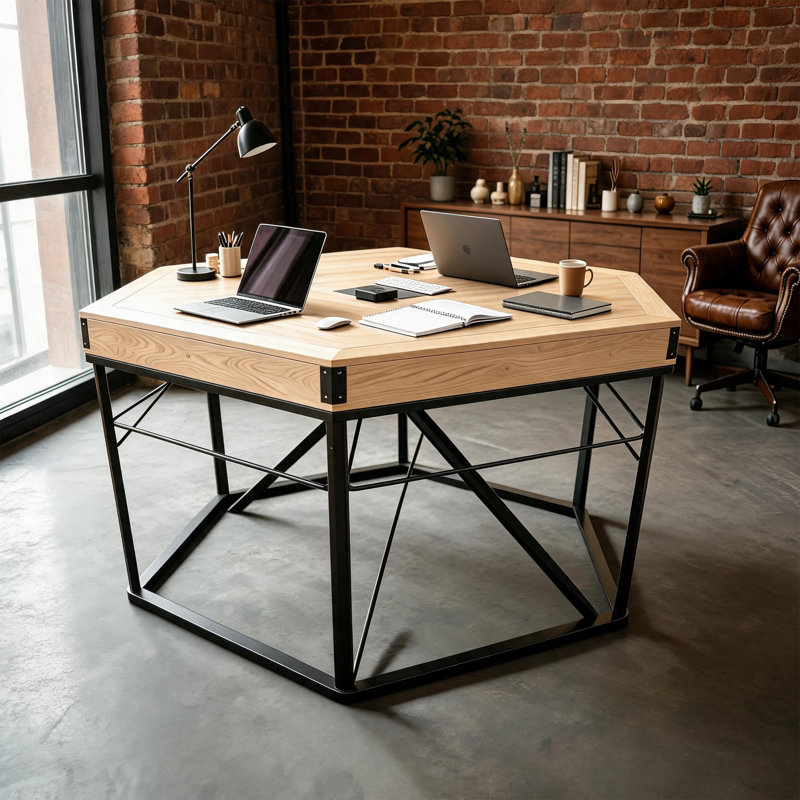 Multi-Function Dining & Game Table for 4-6 Players with Removable Game Mat, Brown