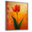 Tulipes murales rouges et vertes vibrantes II-1376290336-1549283921