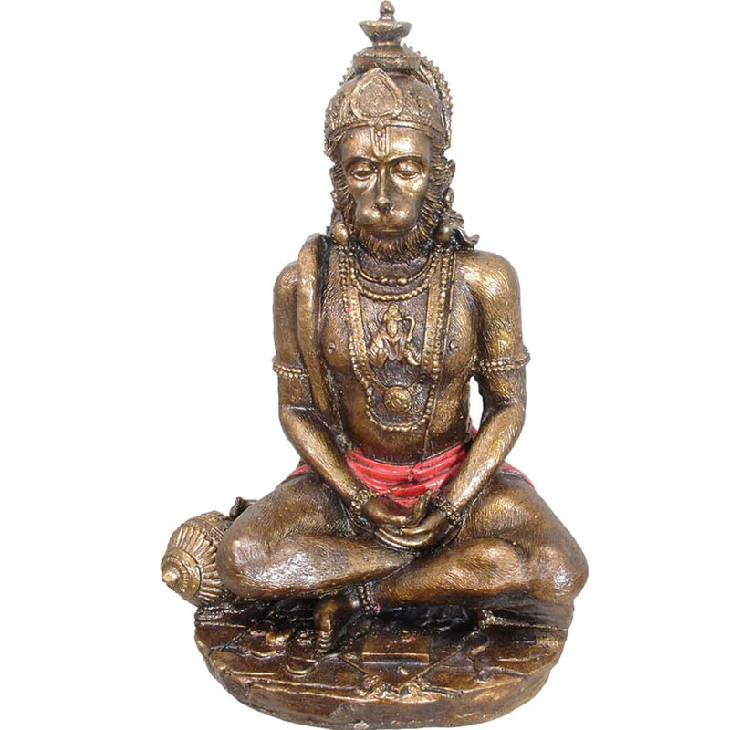 Figurine hanuman Arianne, Rouge