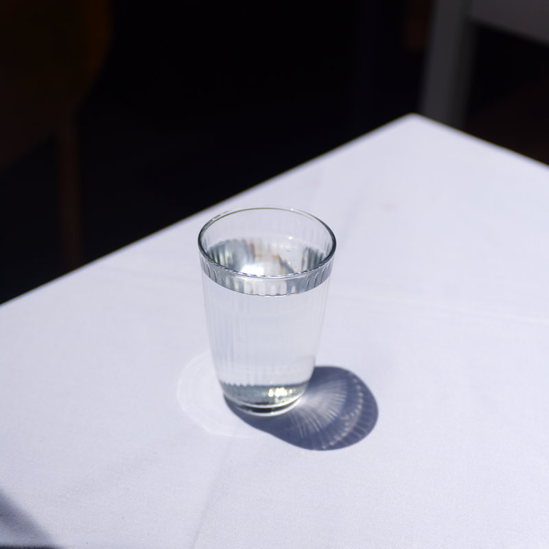 Verres à eau Line Line, 13,25 oz, Blanc