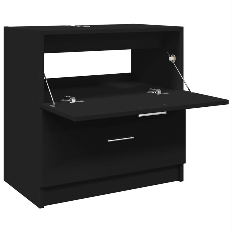 Britzel Under Sink Cabinet, Black