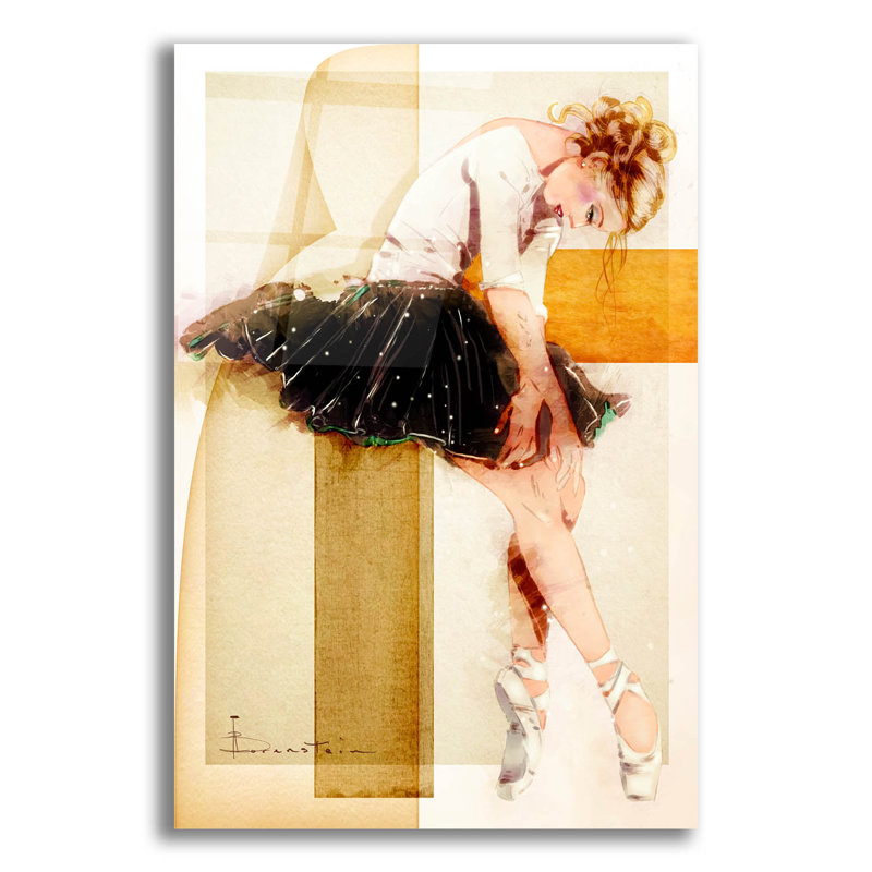 Epic Art «Tired Dancer» par TM Borenstein, acrylique «Tired Dancer» par TM Borenstein, H 24 po x l 16 po x P 0,2 po