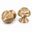 Geometric Solid Brass Cabinet Knob