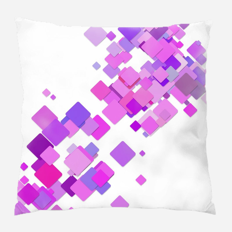 Microsuede Reversible Throw Pillow