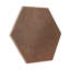 Archai hexagonal 9-1 / 8 po X 10 1/2 po Carreau de porcelaine pour plancher et mur-114376344