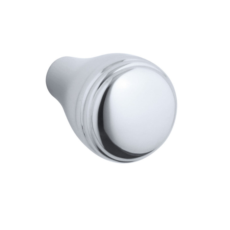Devonshire 7/8" Diameter Conical Knob, Chrome poli
