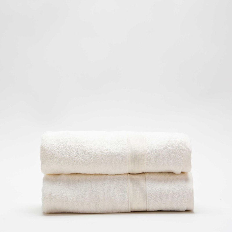 Cotton Hand Towels, Ivory