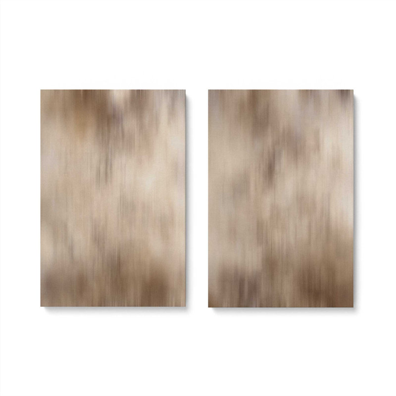 Cosmic Latte, ensemble de 2 impressions sur toile dans un cadre, H 30 po x l 40 po x P 1,25 po, Toile tendue