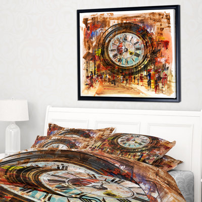 «People and Time», peinture