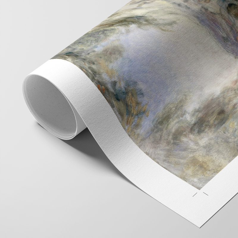 Dans la prairie - Impression sur toile seulement - NON-CADRE, H 27 po x l 18 po