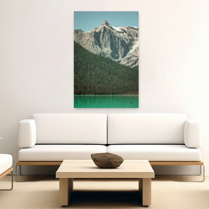 Reproduction d'art mural Emerald Lake, H 60 po x l 40 po