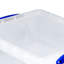 Contenant de rangement en plastique de 8,1 litres avec couvercle Snap-1692642202-1692642204