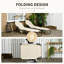 Chaises longues pliantes avec inclinaison réglable