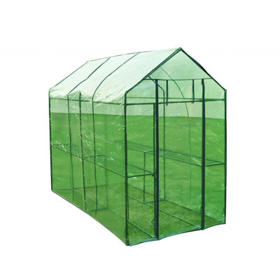 1.2m W x 2.4m D Greenhouse