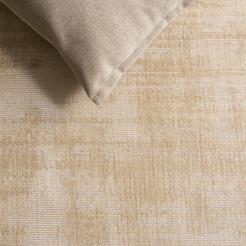 Soho 201 80% viscose; Tapis de couleur unie 20% coton, Rectangle 8 pi 0 po x 10 pi 0 po