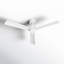 52" Smart Home Compatible 3 Blade Smart Ceiling Fan with Remote-48461464-48461465