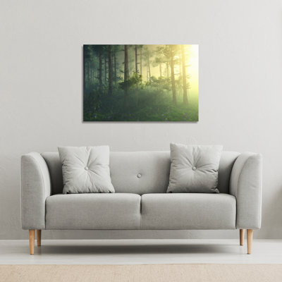 No Title by Andrew Lee - Wrapped Canvas Print
