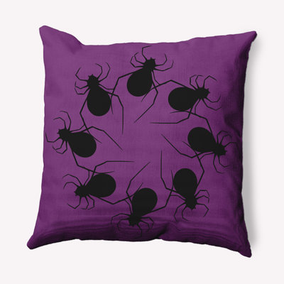 Witches Brew Outdoor Reversible Throw Pillow