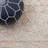 Leming Hand Loomed Wool/Cotton Geometric Rug in Ivory/Blue-129922057