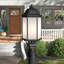Grand lampadaire d'extérieur à une lumière Sevier de Génération Lighting -222798478-222798473