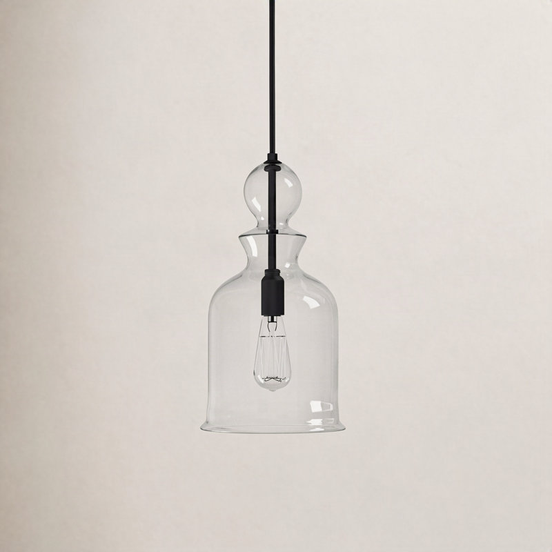 Tilman 1 - Light Single Pendant, Graphite, Smoke