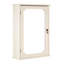 Allan 480mm W 660mm H Surface Framed Medicine Cabinet Mirror 2 Fixed