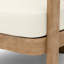 Chaise sans assemblage, finition aspect bois: 0% déforestation, âme bois 100%, chaise d'extérieur en aluminium, chaises de patio en placage de grain de bois