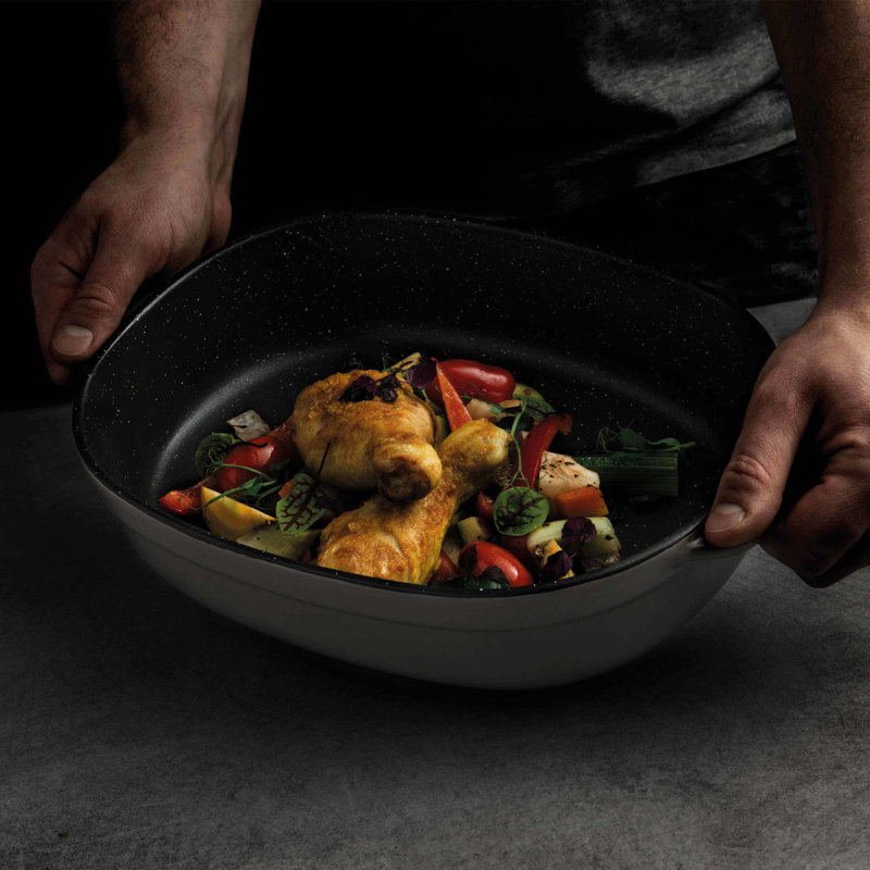 BergHOFF International Gem 5,3 pte Plat de cuisson ovale en grès