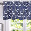 Cantonnière de cuisine sur mesure à motif floral occultant 52 po Zeledon-222446330