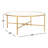Eicher Markley Forged Metal Round Coffee Table-693737302