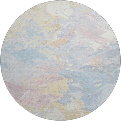 Premium Machine Washable Varroville AMF1713 Abstract Rug