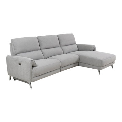 Baria Oversized Power Sectional With Usb Ports