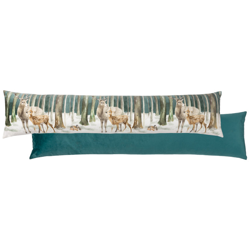 Stag Scene Rectangular Floor Pillow Cover