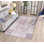 Tapis décoratif gris en patchwork gris