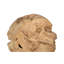 Teak Wood Ball Large Sculpture